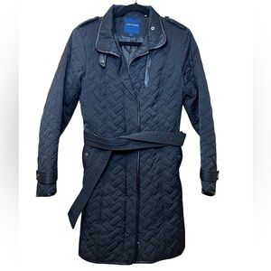 Cole Haan Quilted Black Jacket Size Medium
